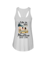 Life Is Better Ladies Flowy Tank tile