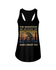 The Mountain Are Calling Ladies Flowy Tank tile