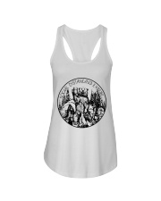 Social Distancing Expert Ladies Flowy Tank tile