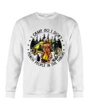 Punch People In The Throat Crewneck Sweatshirt tile
