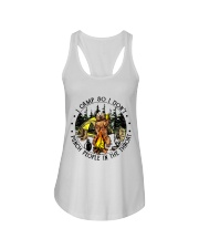 Punch People In The Throat Ladies Flowy Tank tile