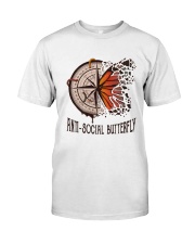 Anti Social Butterfly Classic T-Shirt front