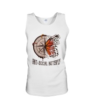 Anti Social Butterfly Unisex Tank tile