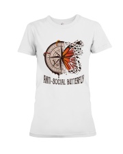 Anti Social Butterfly Premium Fit Ladies Tee tile
