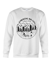 Quarantine And Chill Crewneck Sweatshirt tile