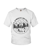 Quarantine And Chill Youth T-Shirt tile