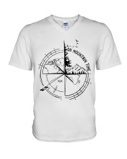 On Mountain Time V-Neck T-Shirt tile