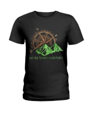 Say Yes To New Adventure Ladies T-Shirt tile