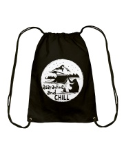 Quaratine And Chill Drawstring Bag tile