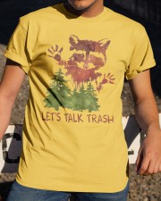 Let's Talk Trash Classic T-Shirt apparel-classic-tshirt-lifestyle-28