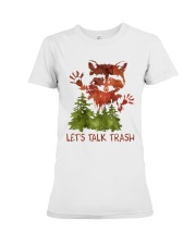 Let's Talk Trash Premium Fit Ladies Tee tile