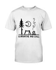 Quarantine And Chill Premium Fit Mens Tee tile