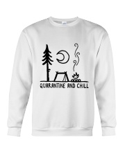 Quarantine And Chill Crewneck Sweatshirt tile