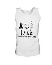 Quarantine And Chill Unisex Tank tile