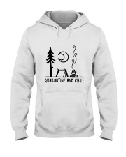 Quarantine And Chill Hooded Sweatshirt tile