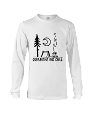 Quarantine And Chill Long Sleeve Tee tile