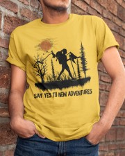 Say Yes To New Adventures Classic T-Shirt apparel-classic-tshirt-lifestyle-26