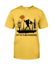 Say Yes To New Adventures Classic T-Shirt front
