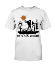 Say Yes To New Adventures Premium Fit Mens Tee tile