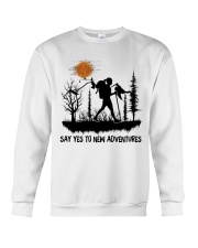 Say Yes To New Adventures Crewneck Sweatshirt tile
