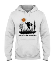 Say Yes To New Adventures Hooded Sweatshirt tile