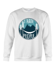 T Hate People Crewneck Sweatshirt tile
