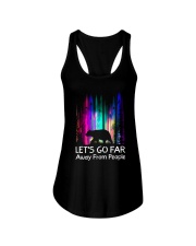 Let's Go Far Ladies Flowy Tank tile