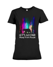 Let's Go Far Premium Fit Ladies Tee tile