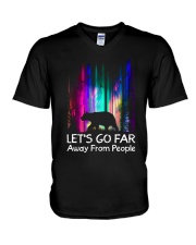 Let's Go Far V-Neck T-Shirt tile