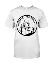 Quarantine And Chill Premium Fit Mens Tee tile