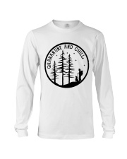 Quarantine And Chill Long Sleeve Tee tile