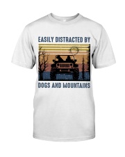Dogs And Mountains Classic T-Shirt front