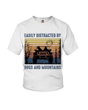 Dogs And Mountains Youth T-Shirt tile