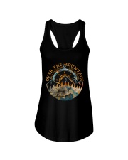 Over The Mountain Ladies Flowy Tank tile
