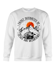 Dogs And Mountains Crewneck Sweatshirt tile