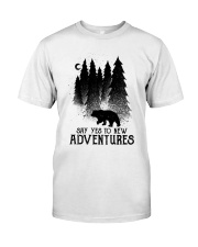 Say Yes To New Adventures Premium Fit Mens Tee tile