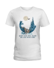 Keep Your Soul Clean Ladies T-Shirt tile