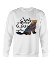 Dogs And Mountains Crewneck Sweatshirt tile