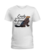Dogs And Mountains Ladies T-Shirt tile