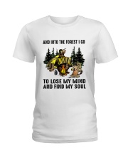 And Into The Forest I Go Ladies T-Shirt tile