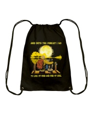 And Into The Forest I Go Drawstring Bag tile