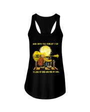 And Into The Forest I Go Ladies Flowy Tank tile