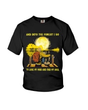 And Into The Forest I Go Youth T-Shirt tile