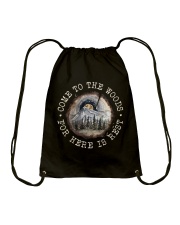 Come To The Woods Drawstring Bag tile