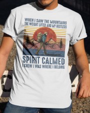 When I Saw The Mountains Classic T-Shirt apparel-classic-tshirt-lifestyle-28