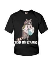 Never Stop Exploring Youth T-Shirt tile