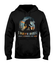 I Have Been Social Distancing Hooded Sweatshirt tile