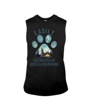 Dogs And Mountains Sleeveless Tee tile