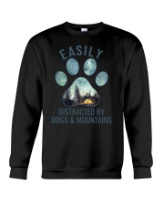 Dogs And Mountains Crewneck Sweatshirt tile