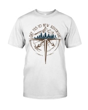 Say Yes To New Adventure Premium Fit Mens Tee tile